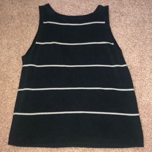 Black and cream Tank top shirt